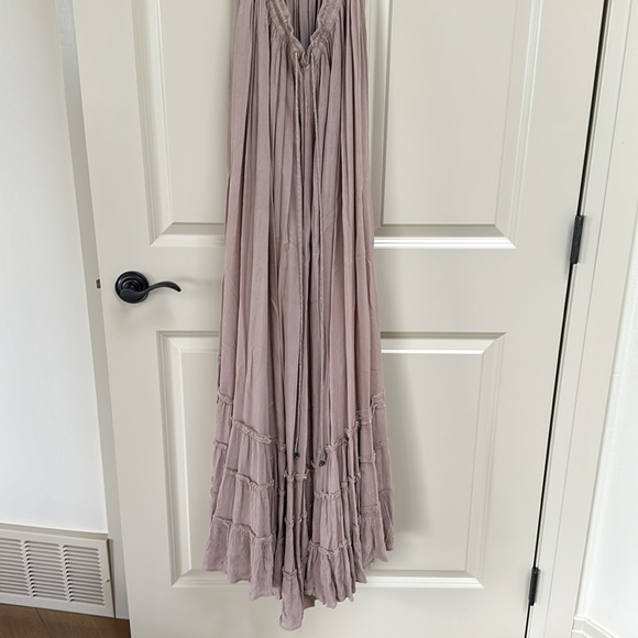 Free People Taupe Maxi Dress - Picture 8 of 12